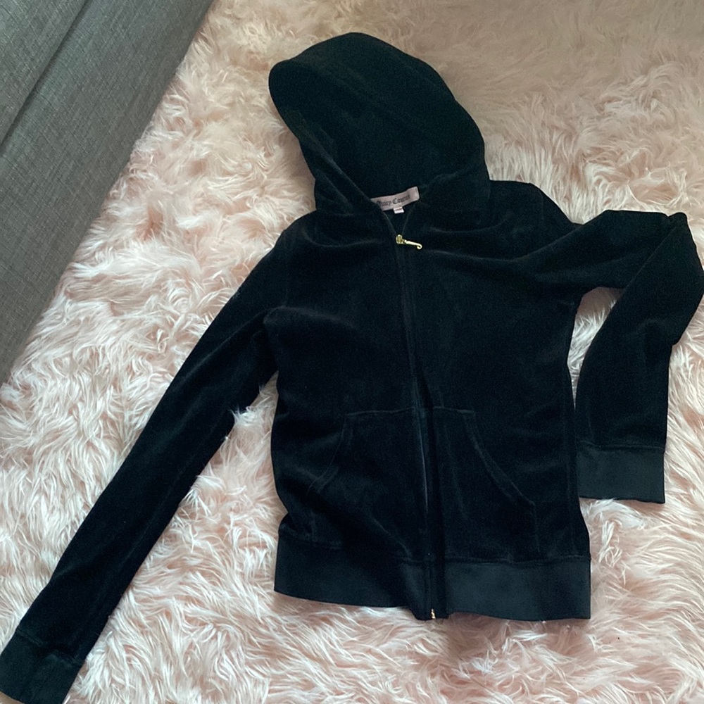 NWOT juicy couture velour zip hoodie